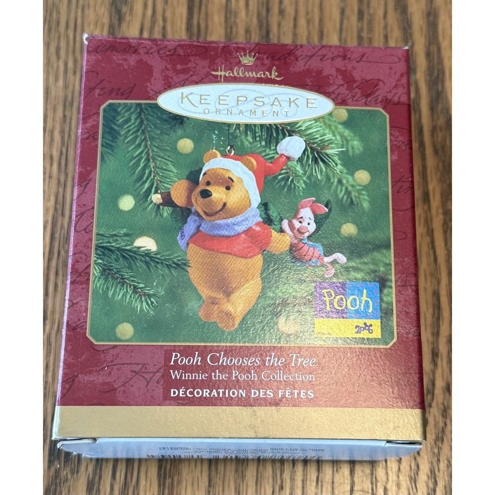 Hallmark Keepsake Ornament Winnie the Pooh Pooh Chooses‎ the Tree QXD4157
